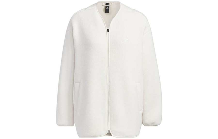 Adidas Adidas Jackets Women's White V Neck Thin Other