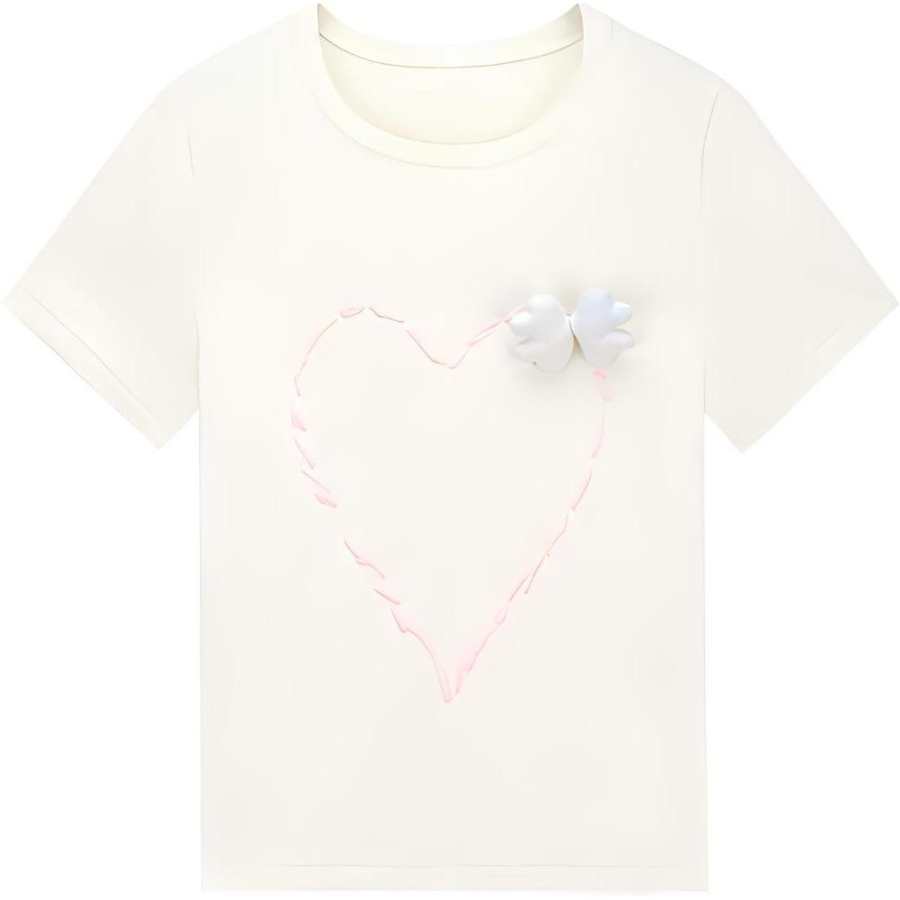 Victoria's Secret x SUSAN FANG T Shirt Women's White