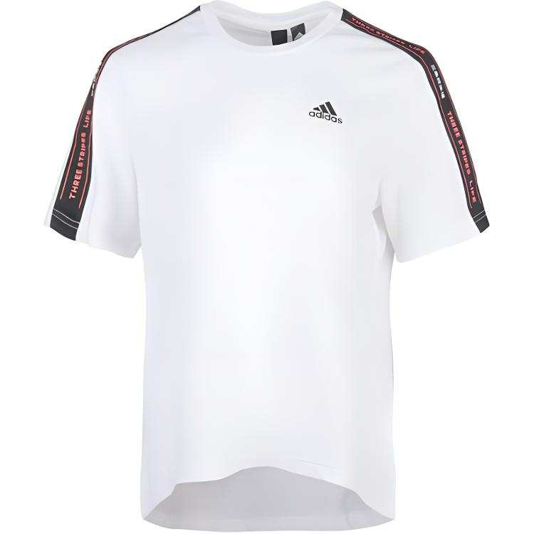 Adidas Adidas T Shirts Women's White Crew Neck Moderate Straight Fit