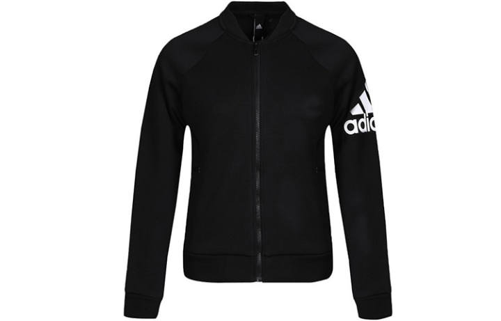 Adidas Adidas Jackets Women's Black Stand Collar Moderate Other