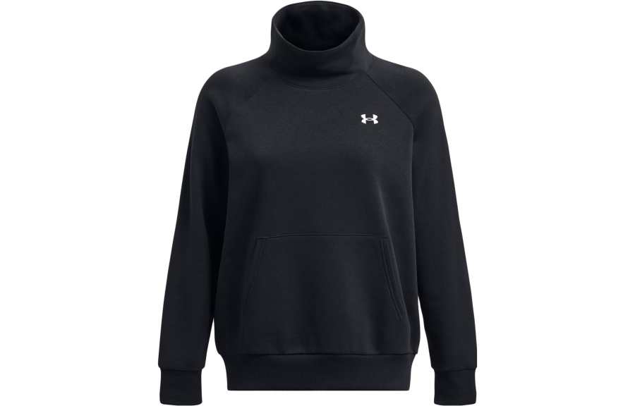 Under Armour Sweatshirts Women's Black Turtleneck Moderate Regular