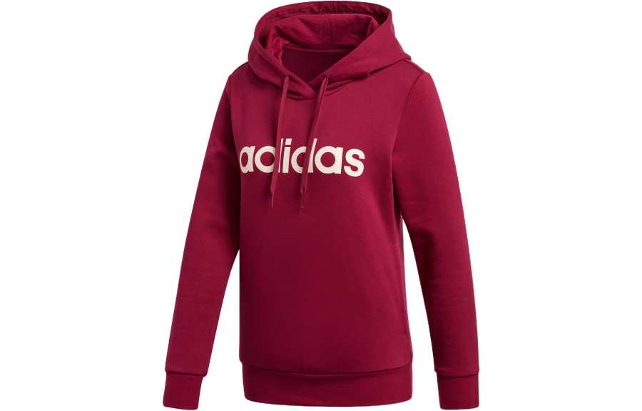 Adidas Adidas Sweatshirts Women's Red Hooded Moderate Regular