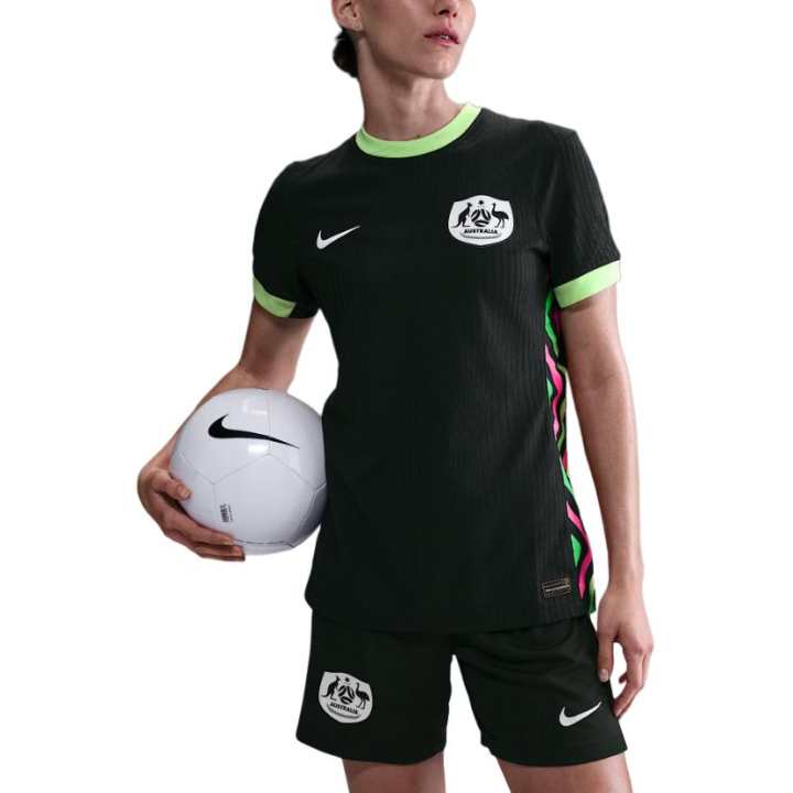 Nike Nike Australia National Team Soccer Jersey Unisex Night Forest/Lime/White