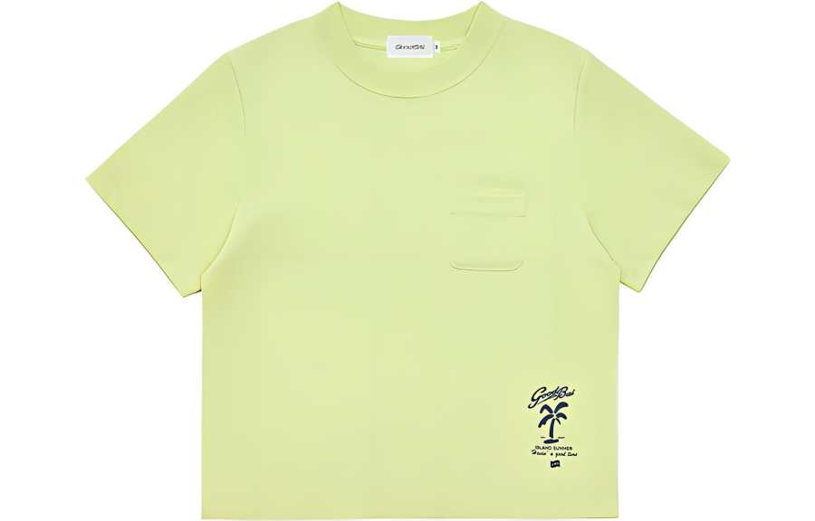 GOOD BAI T Shirts Women's Crew Neck Moderate Other