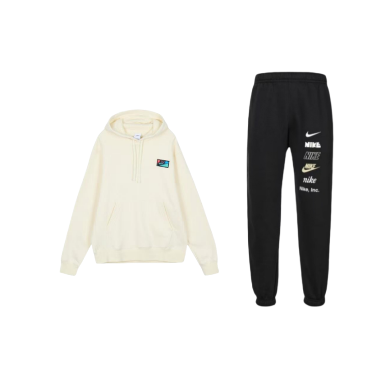 Nike Nike Sweatshirt Sets Unisex Hooded Moderate