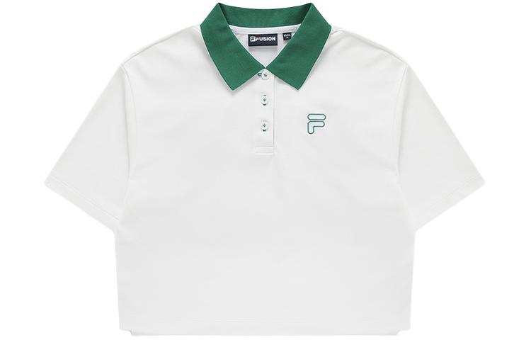 FILA FUSION FOB Polo Shirt Women's Standard White