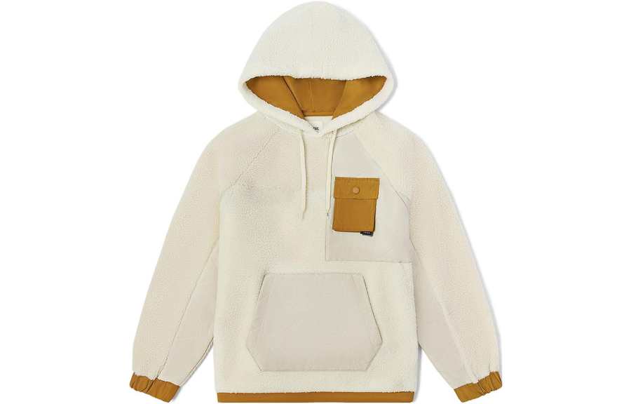 Vans Sweatshirts Women's Yellow Hooded Moderate Regular