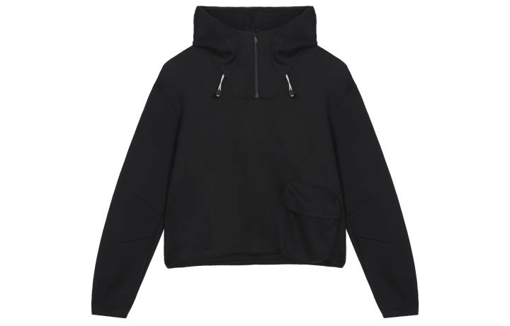 Nike Nike Sweatshirts Women's Black Hooded Moderate Other