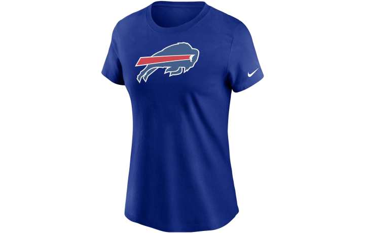 Nike Nike Buffalo Bills Rivalries Collection Slub Women's Nike Dri FIT Nfl T Shirt