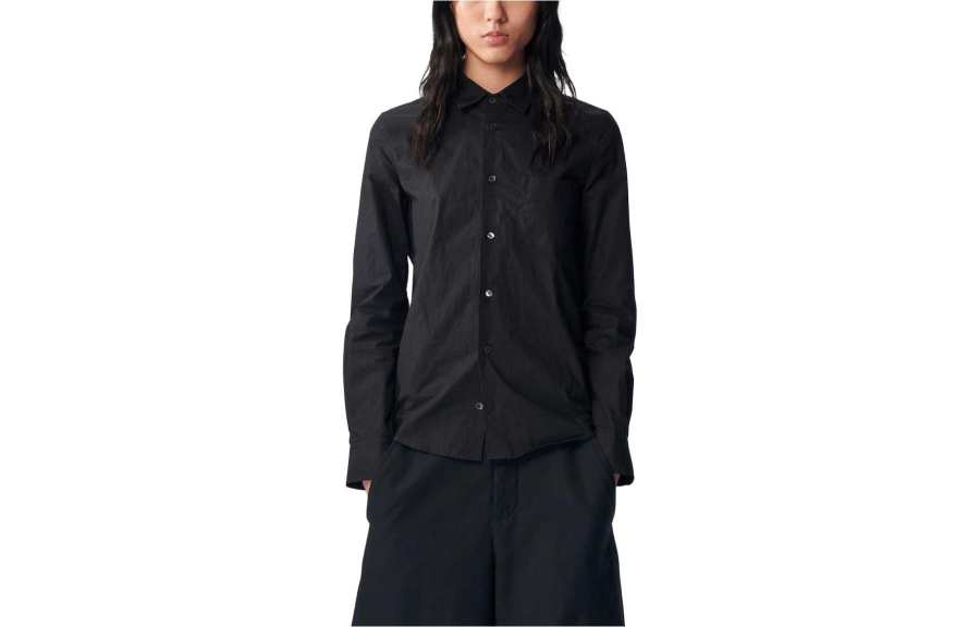 Ann Demeulemeester Betty Fitted Popeline Shirt