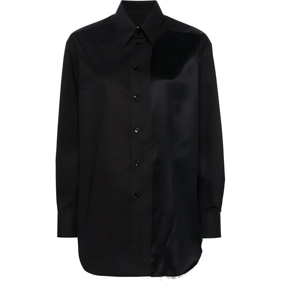 MM6 Maison Margiela panelled cotton shirt