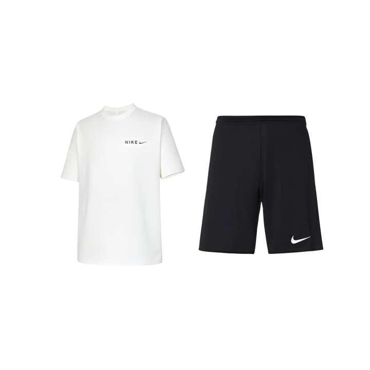 Nike Nike Casual Sportswear Men's White/Black Polo Collar Moderate
