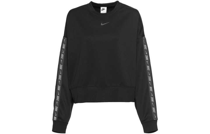 Nike Nike Sweatshirts Women's Black Crew Neck Moderate Regular