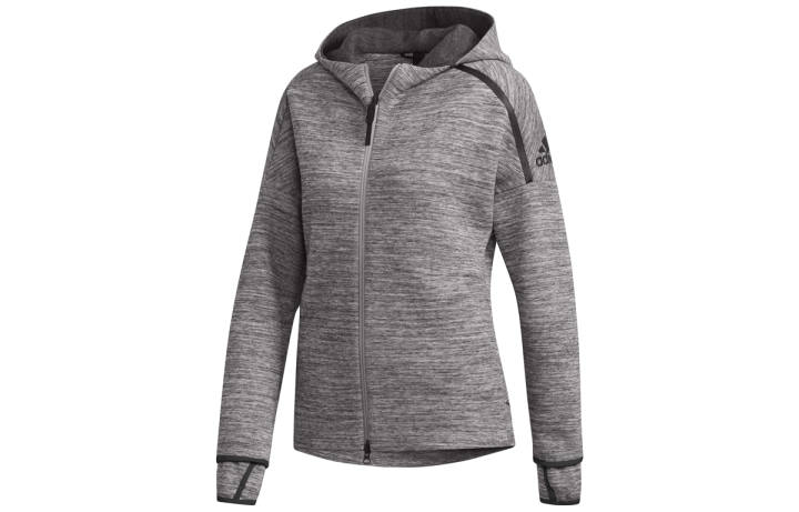 Adidas Adidas Jackets Women's Storm Gray Hooded Moderate