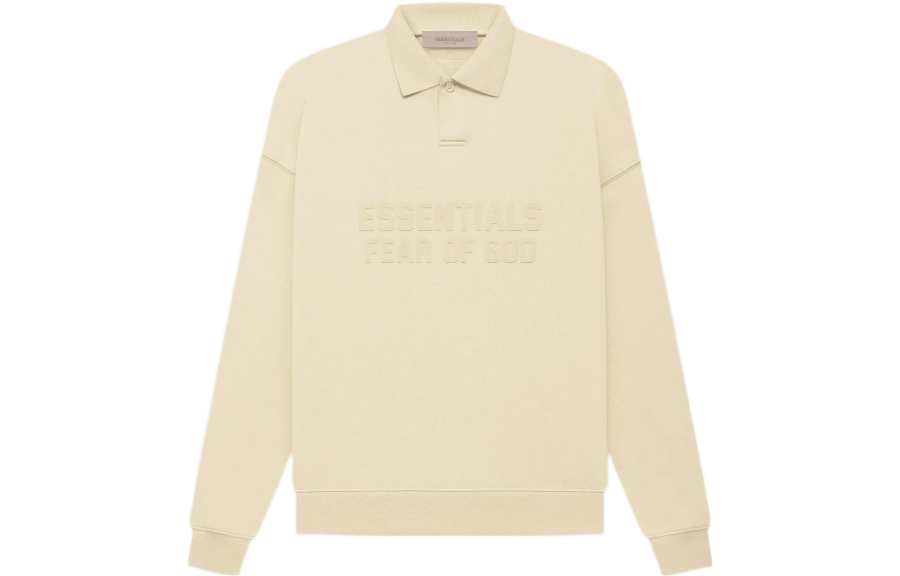 Fear Of God Essentials Polo Shirts Women's Eggshell White Moderate