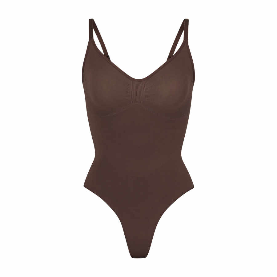 Skims Jumpsuit Women's Cocoa Brown COCOA
