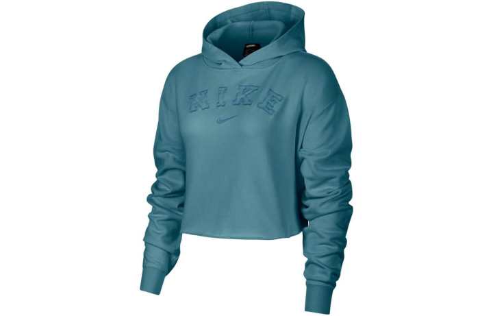 Nike Nike Sweatshirts Women's Cyan Hooded Moderate Regular
