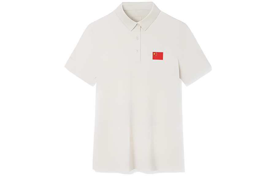 ANTA Champion Series Polo Shirts Women's City Umber Polo Collar Moderate Straight Fit