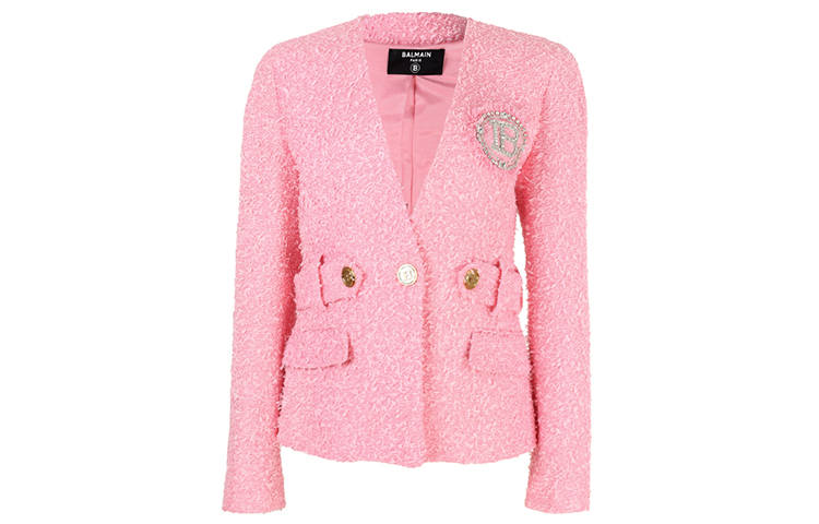 BALMAIN BALMAIN Jackets & Coats Women's Pink