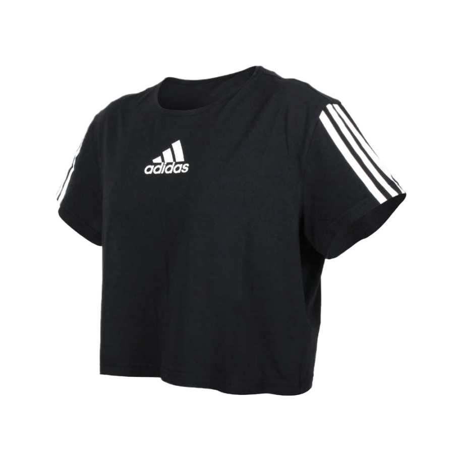 Adidas Adidas T Shirts Women's Black Crew Neck Moderate Other