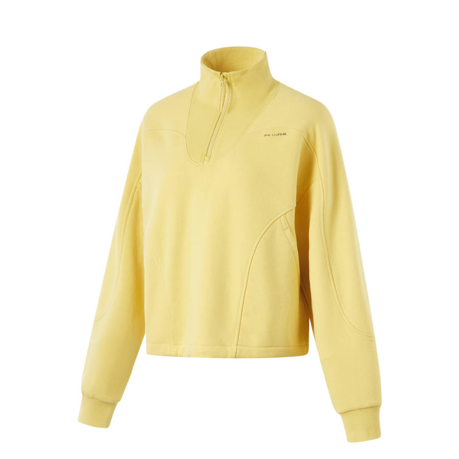 Li-Ning Li Ning Fitness Series Sweatshirt Women's Paraffin Yellow