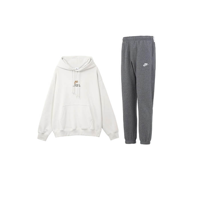 Nike Nike Sweatshirt Sets Men's Hooded Thickened