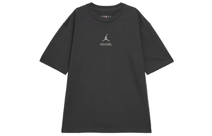 Jordan Jordan Drop Shoulder Sleeve T Shirt Women's Black