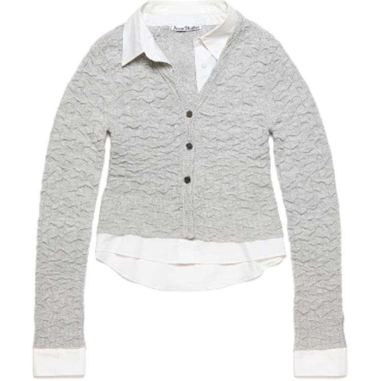 Acne Studios Acne Studios FW24 Knitwear Women's Light Gray