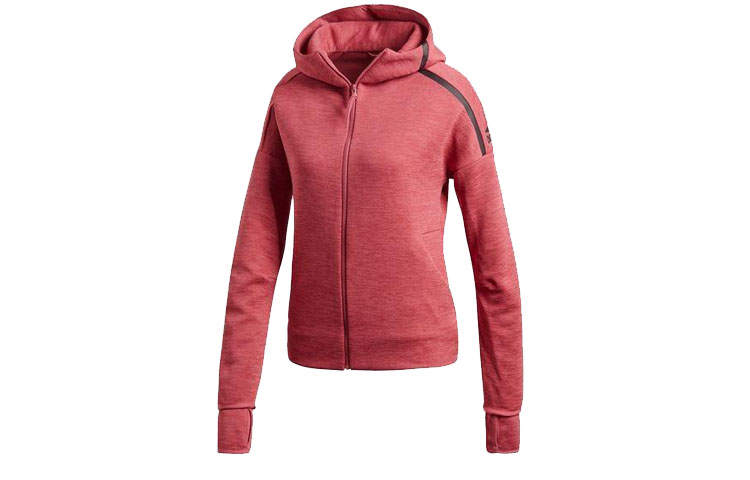 Adidas Adidas Jackets Women's Dark Reddish Purple Hooded Moderate Other