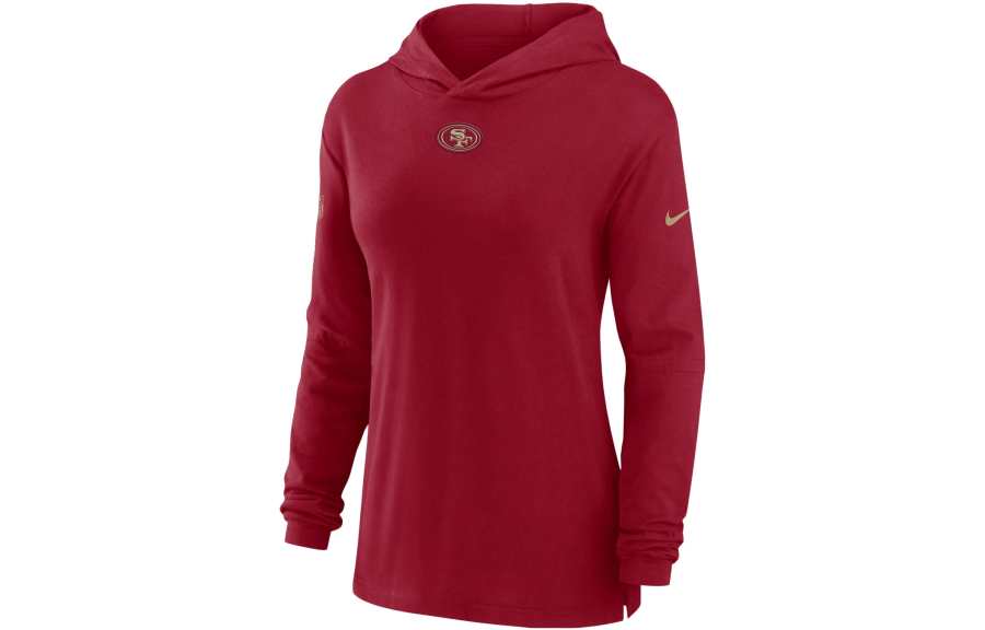 Nike Nike Sweatshirts Women's Red Hooded Moderate Other