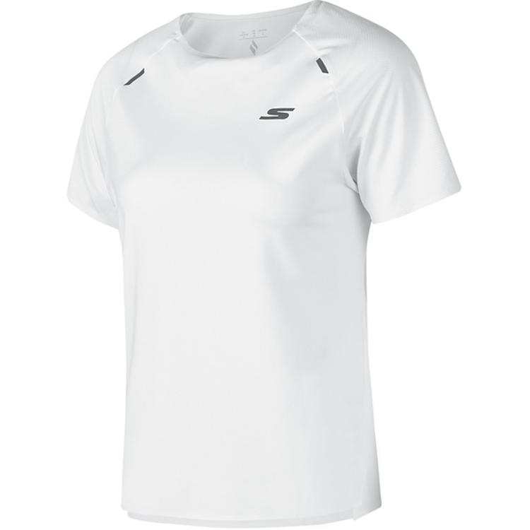 Skechers T Shirt Women's Bright White