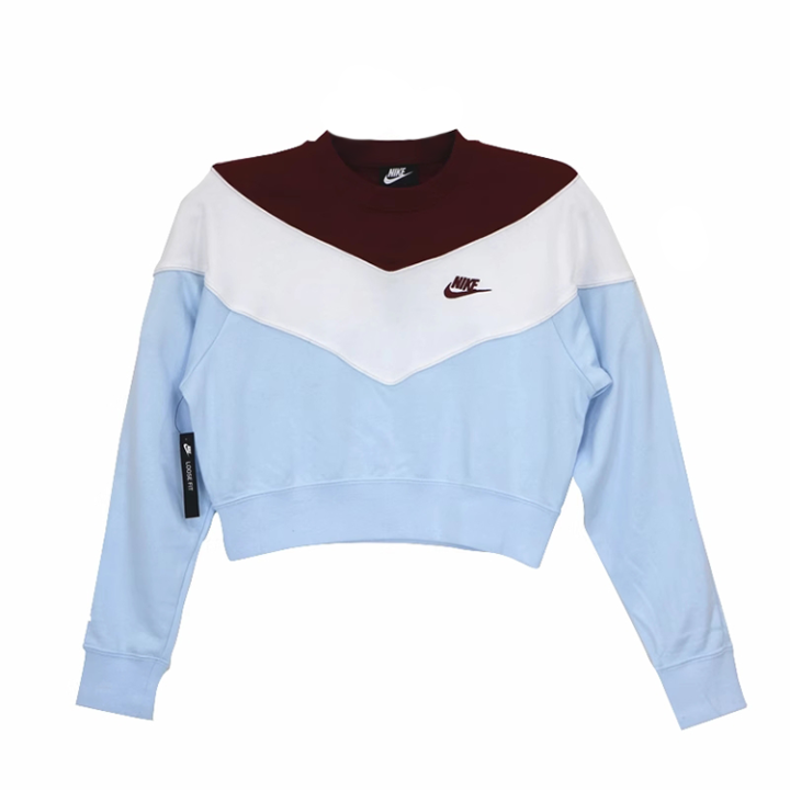 Nike Nike Sweatshirts Women's Blue Crew Neck Moderate Other