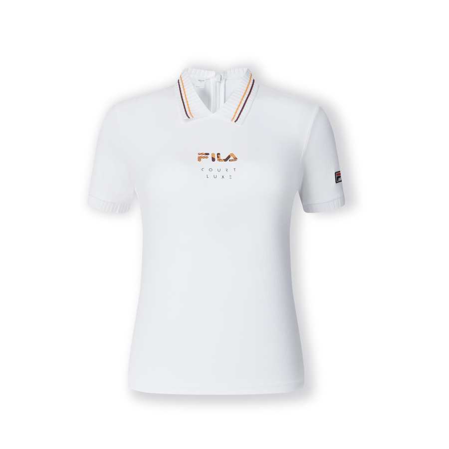 FILA Polo Shirt Women's Bright White