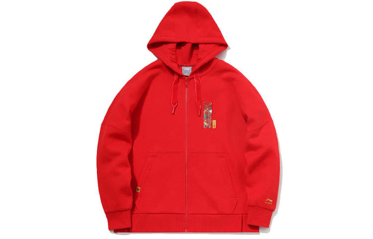 Li-Ning Li Ning Sports Fashion Collection Jackets Women's Red Hooded Moderate Other