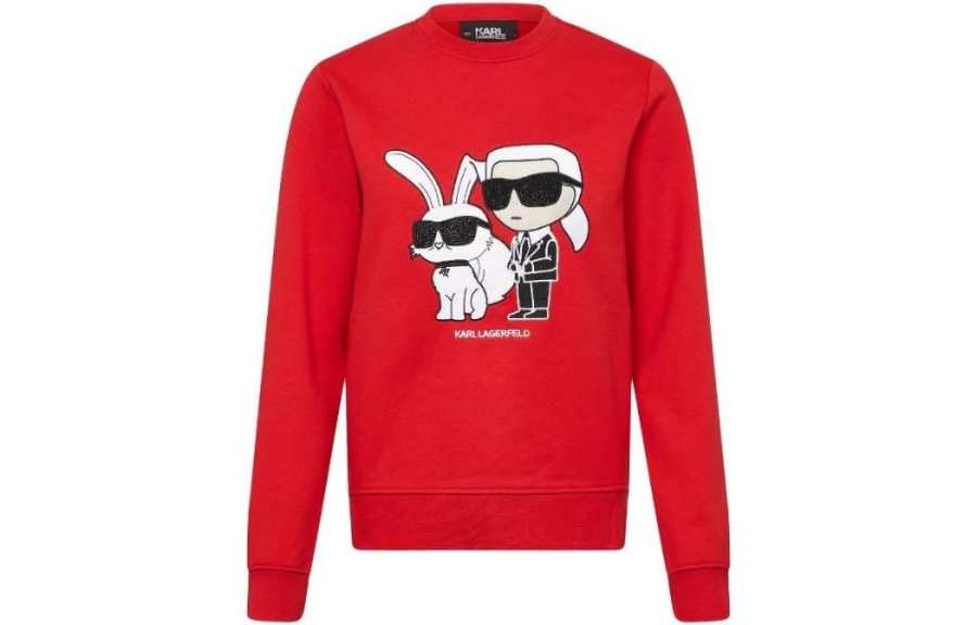 KARL LAGERFELD / Karl Lagerfeld Jeans Sweatshirt Women's Red