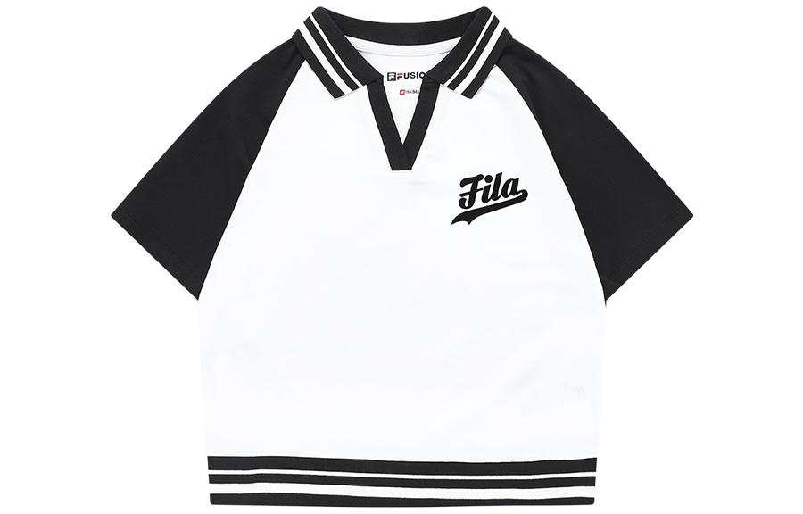 FILA FUSION Polo Shirt Women's Standard White