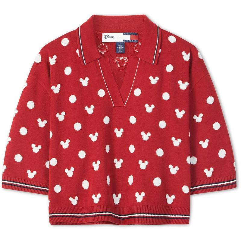 Tommy Hilfiger x Disney Tommy Hilfiger X DISNEY Polo Shirt Women's Apple Red