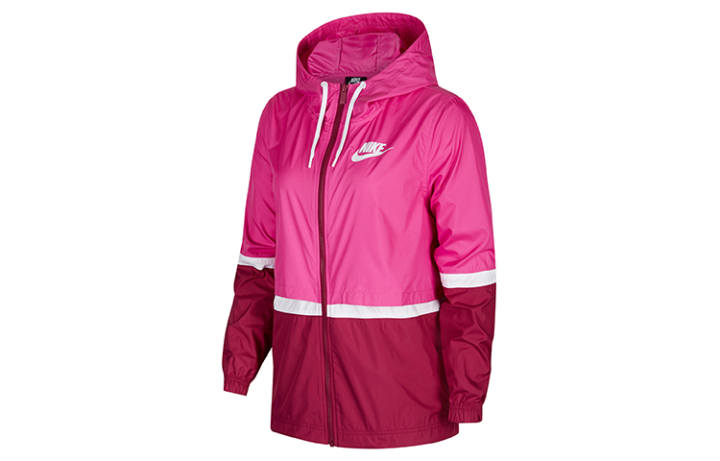 Nike Nike Jackets Women's Fuchsia Hooded Moderate