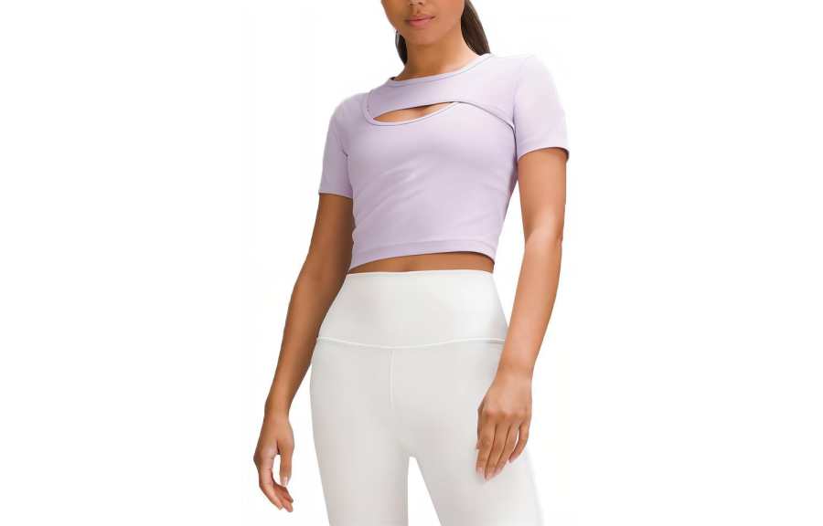 Lululemon T Shirt Women's Lilac