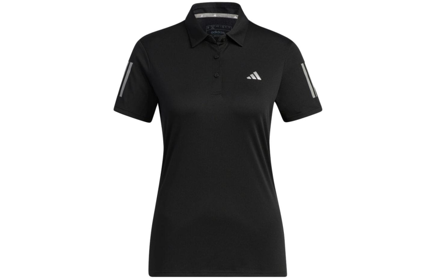 Adidas Adidas AEROREADY Polo Shirt Japan Version Women's Black