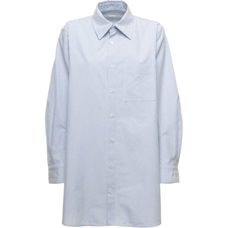 Bottega Veneta Striped Oversized Fit Shirt