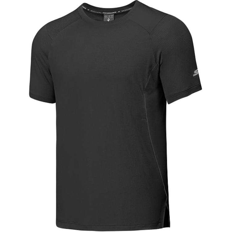 Skechers Sportlife T Shirt Men's Carbon Black/0018