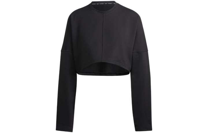 Adidas Adidas Sweatshirts Women's Black Crew Neck Moderate Regular