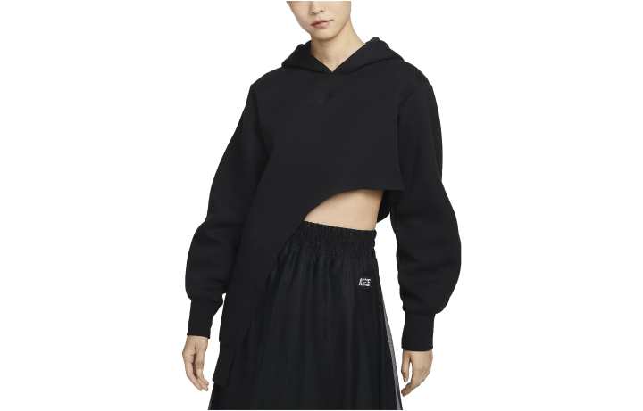 Nike Nike Sweatshirts Women's Black Hooded Moderate Regular
