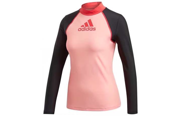 Adidas Adidas Sweatshirts Women's Pink Half Turtleneck Moderate Regular