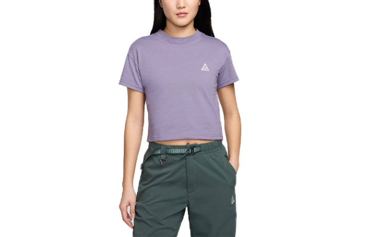 Nike Nike ACG Drop Shoulder Sleeve T Shirt Women's Daybreak Purple