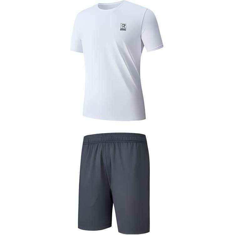 361° Casual Sportswear Men's Raw White/Gravel Gray