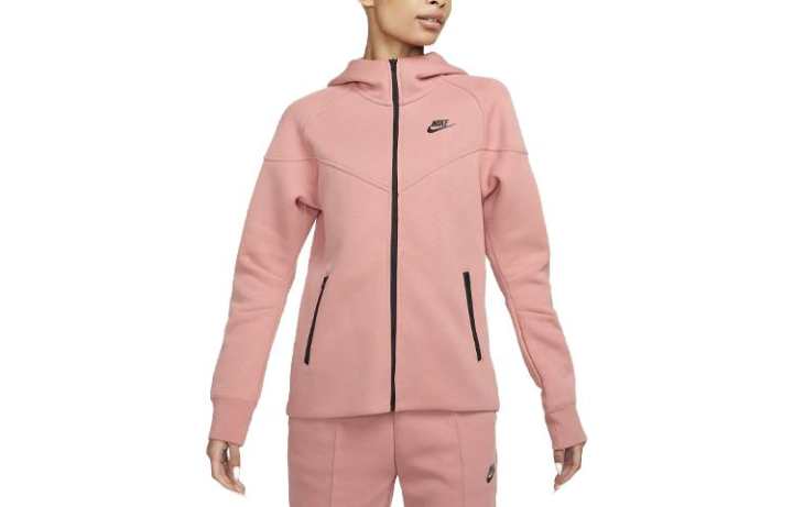 Nike Nike Sportswear Women's Tech Fleece Windrunner Full Zip Hoodie Red Stardust/Black