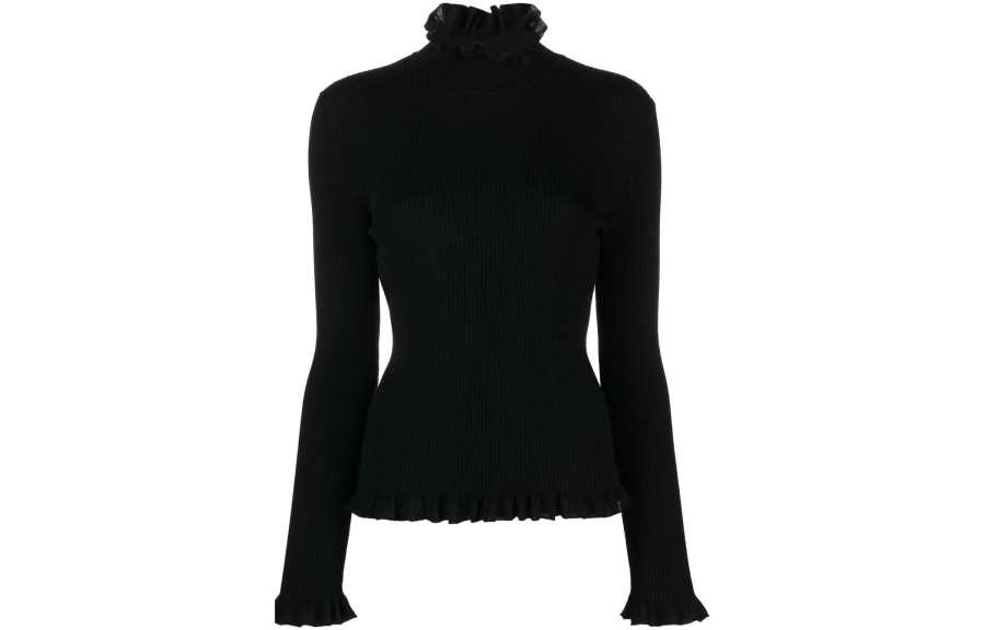 MOSCHINO FW22 Slim Fit Sweater Women's Black