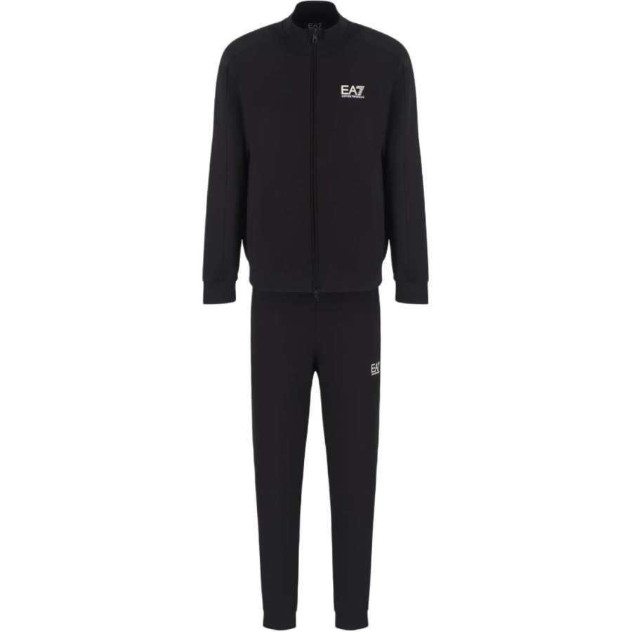 EMPORIO ARMANI EA7 SS24 Casual Sportswear Men's Black